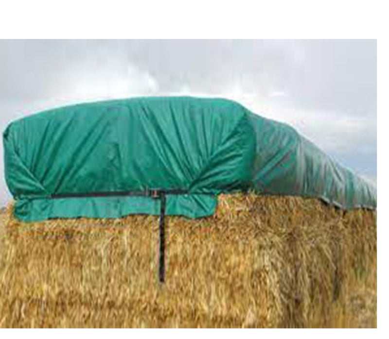 Green Heavy Duty Hay Cover with UV protection