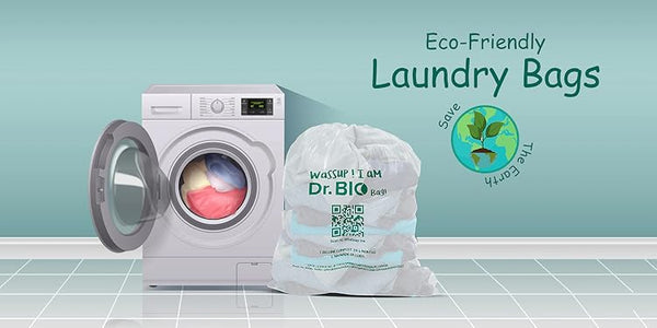 Dr.Bio Compostable Laundry Bags: Clean Clothes, Cleaner Planet