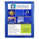18ft x 15ft 250GSM Tarpaulin Blue Tirpal Tadpatri Tharpai Thadika, Extra Strong, Reinforced Eyelets, UV Resistant, 100% Waterproof Virgin, 6 Layer MLCL 3D Rib Technology