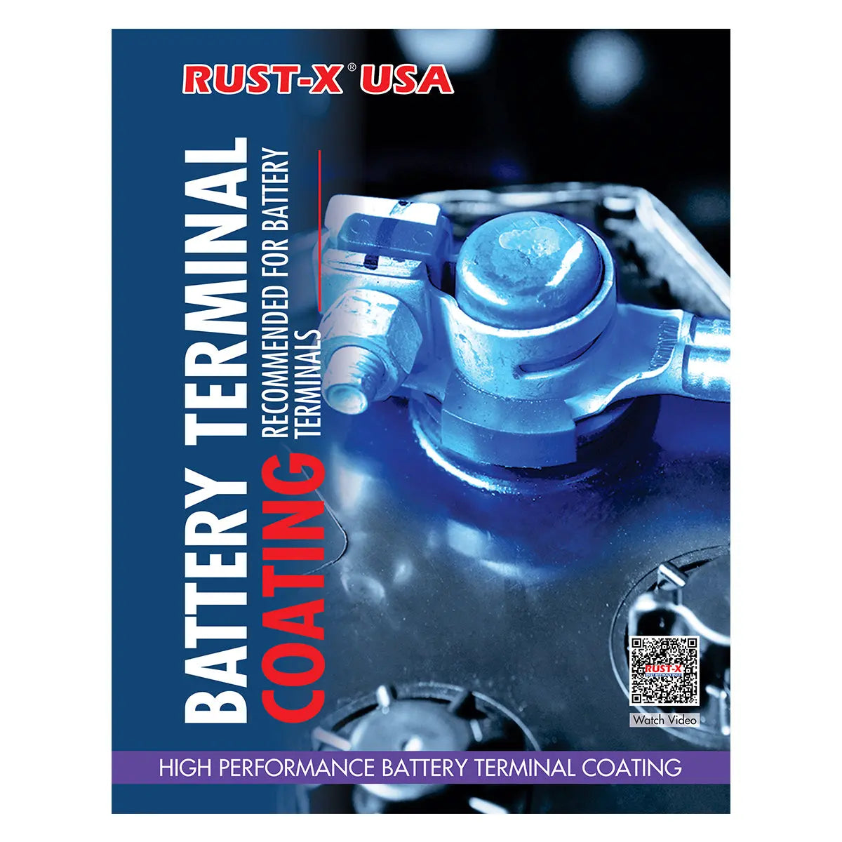 Rust Valu Battery Small Protective Battery Terminal Coating Sprays - 400ml | RUST-X