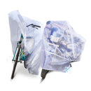Bike and Cycle Cover Combo | Universal Size, UV Protection & Water Resistant, Dustproof Plastic Bike Body Cover for Two Wheeler Scooter, Motor Cycle