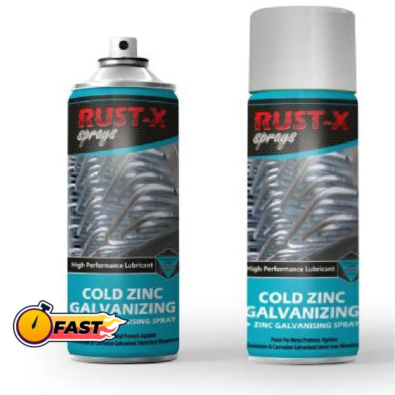 RUST-X Cold Zinc Galvanizing Spray: Ultimate Protection for Metallic Surfaces | RUST-X |  300G - Purchasekart