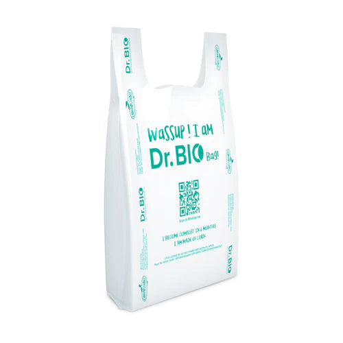 Dr. Bio Reusable, Recyclable, Biodegradable and Compostable Carry Bags, Grocery Bags, Carry Bags