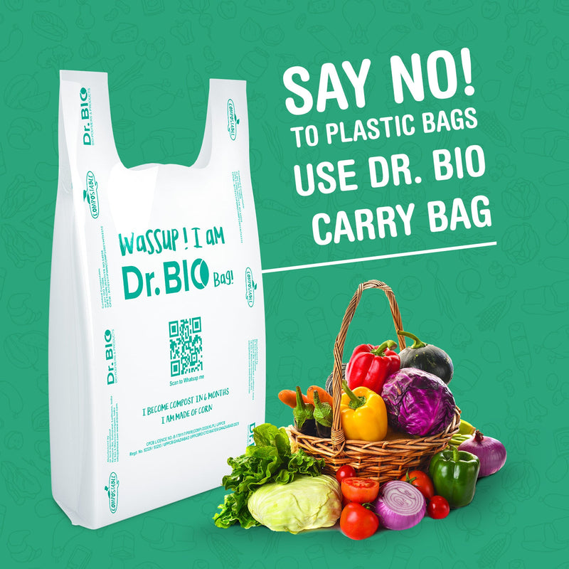 Compostable carry bags, Biodegradable carry bags, Eco-Friendly carry bags, carry bags, grocery bags, Vegetables bags, Shopping bags