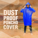 Full Sleeves Unisex Reusable Pocket Emergency Waterproof Rain Poncho for men and women Free Size