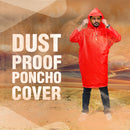 Full Sleeves Unisex Reusable Pocket Emergency Waterproof Rain Poncho for men and women Free Size