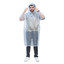 Full Sleeves Unisex Reusable Pocket Emergency Waterproof Rain Poncho for men and women Free Size