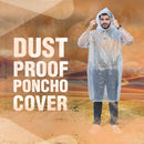 Full Sleeves Unisex Reusable Pocket Emergency Waterproof Rain Poncho for men and women Free Size