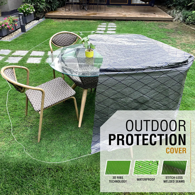Garden Furniture Cover: UV Resistant, 100% Waterproof & Heat Resistant