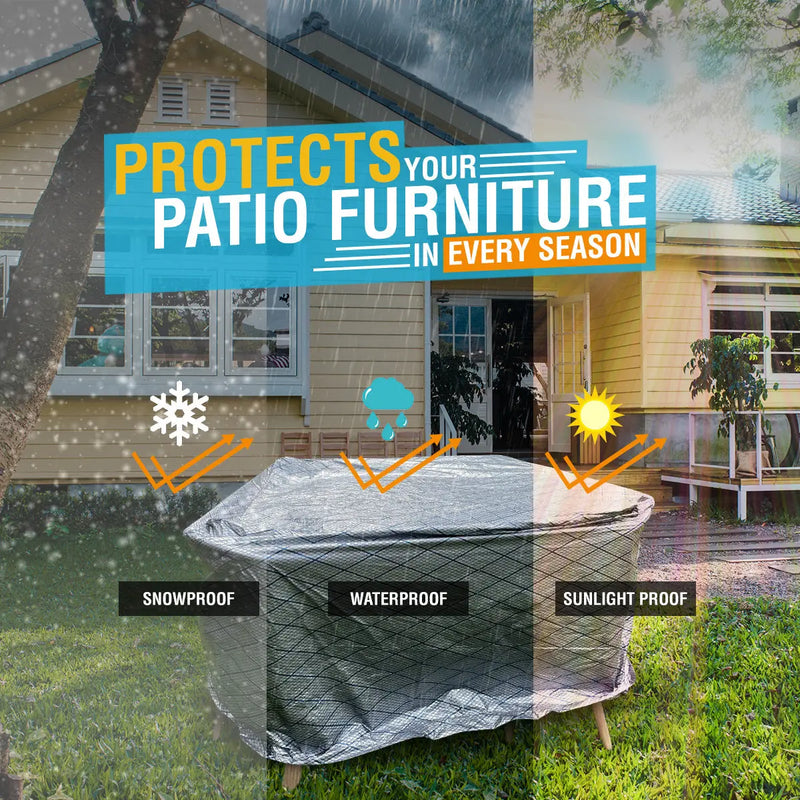 Garden Furniture Cover: UV Resistant, 100% Waterproof & Heat Resistant