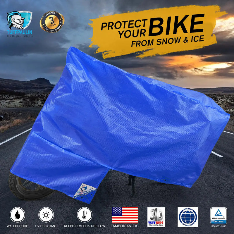 Keep Your Bike Safe with the Blue Bike Cover Standard