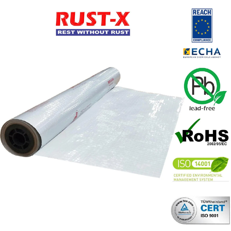 MIL-PRF-131 Class 3<br>Rust-X Grade - Albar rolls with scrim white  Purchasekart Purchasekart