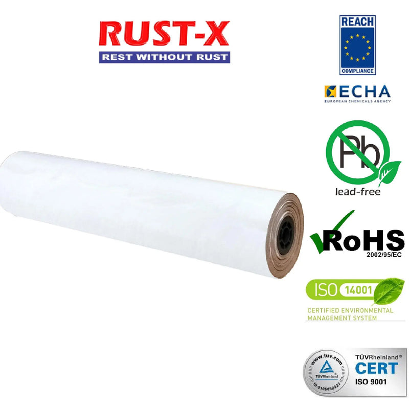 MIL-PRF-3420H Class 1<br>RUSTX Grade: VCI HDPE Reinforced Paper Rolls  Purchasekart Purchasekart