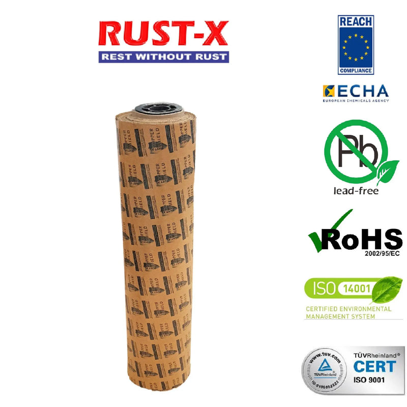 MIL-PRF-3420H <br>RUSTX Grade: VCI Copper shield Paper  Purchasekart Purchasekart 1MTR-X-250MTR-Laminated-Class-2