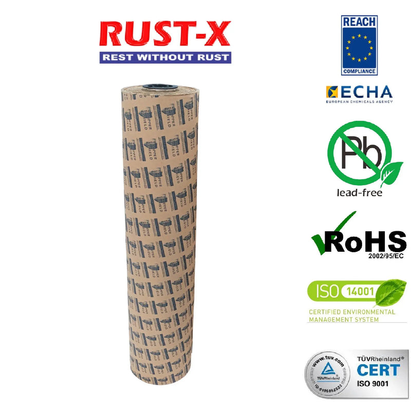 MIL-PRF-3420H <br>RUSTX Grade: VCI Copper shield Paper  Purchasekart Purchasekart 1MTR-X-250MTR-Non-Laminated-Class-3