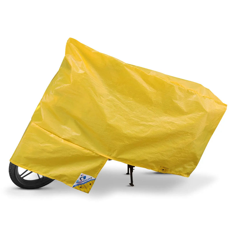 Transparent Bike Cover | Bike Cover, Universal Size, UV Protection & Water Resistant, Dustproof Plastic Bike Body Cover for Two Wheeler Scooter, Motor Cycle