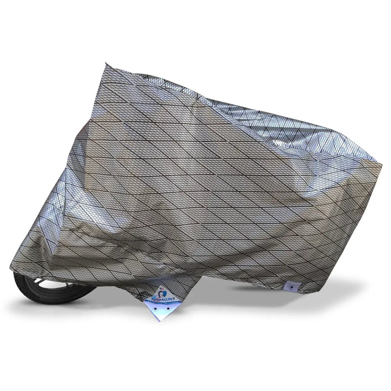 Transparent Bike Cover | Bike Cover, Universal Size, UV Protection & Water Resistant, Dustproof Plastic Bike Body Cover for Two Wheeler Scooter, Motor Cycle