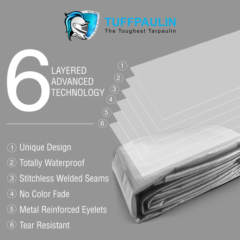 Tarpaulin Sheet Silver