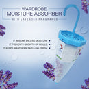 ZORBIT Umbrella | Moisture Absorber and Odor Remover Freshener, Lavender Fragrance | Glocery - Purchasekart