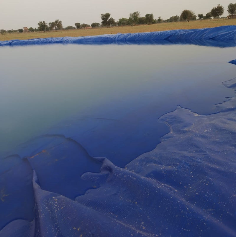 Tarpaulin Sheet for Pond Liner Garden Pools | Fish Farming | Heavy Duty Membrane Reinforced