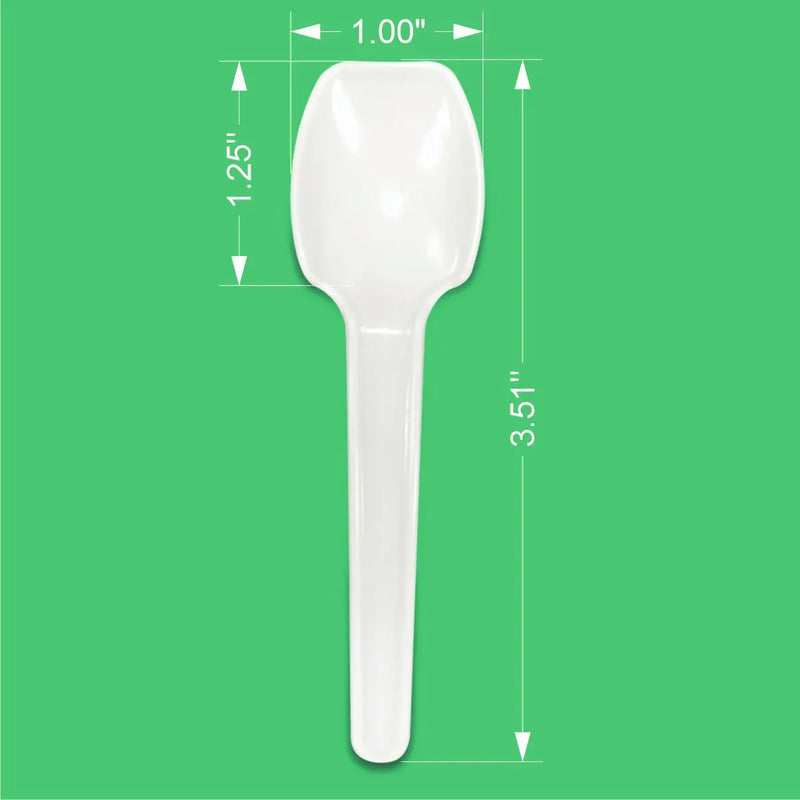 Dr. Bio Compostable Ice-Cream Spoon Pack of 100/300/500/1000/2000 Nos.