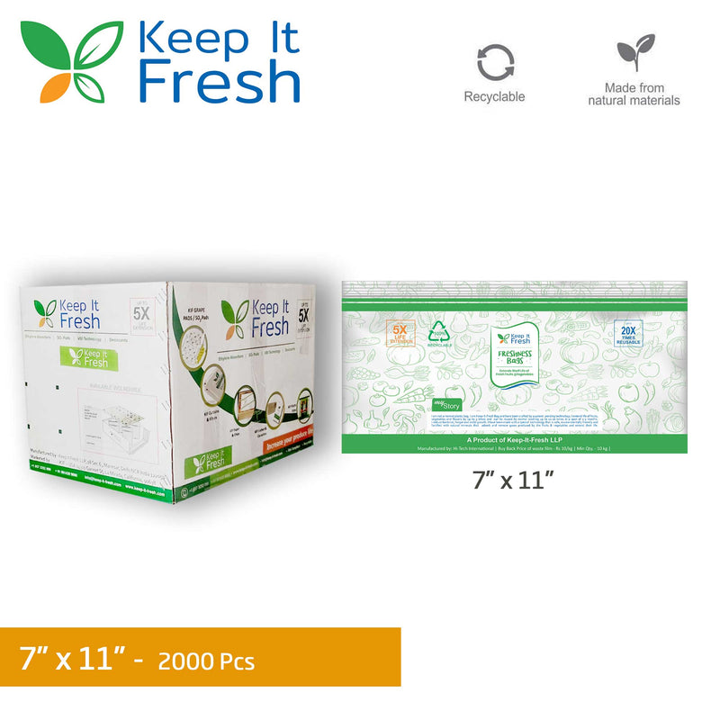 Extend the Shelf Life of Your Produce with KEEP IT FRESH Re-Sealable Zipper - Purchasekart